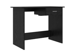Mesa MAISON EXCLUSIVE carvalho preto em madeira processada 100x50x76 cm