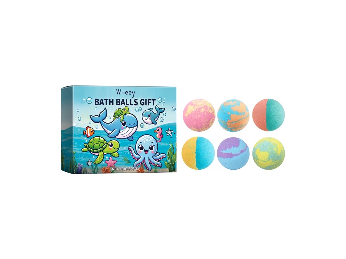 Bola de Banho Wiieey Bubble Floral Hidratação