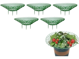 Suporte para Cultivo de Morangos Suporte Reutilizável para Plantas, Berço Protetor para Frutas Acessório de Jardim CHABERLU