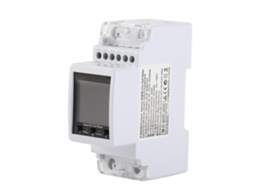 Medidor de energia elétrica monofásico Tuya Wifi com 3 tarifas e controle por aplicativo.