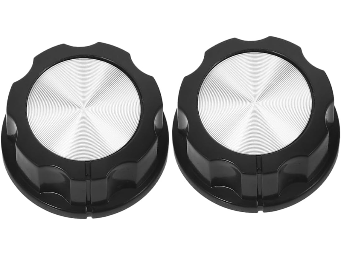 Conjunto de 2 Botões Giratórios para Fritadeiras Elétricas, Reposição Fogão Feitos Plástico, CHABERLU