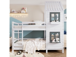 Beliche Infantil 90x200 Estilo Casa Campo Branca