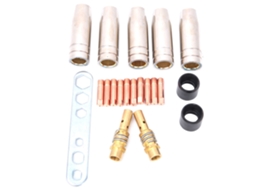 Laxiscreed Pack De 20 Peças De Consumo Para Bicos De Ar E Jets 0,8mm