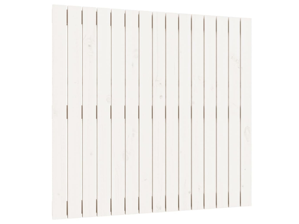 Wall Headboard, Wall Headboards Vidaxl Branco Madeira De Pinho (95.5 X 90 Cm)