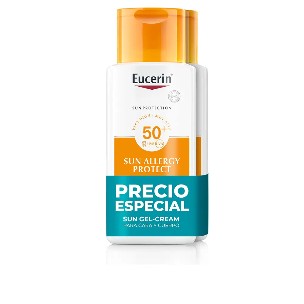 Creme gel Protetor Solar Contra Alergias Fps 50+ Pacote com 2 X 150 Ml EUCERIN