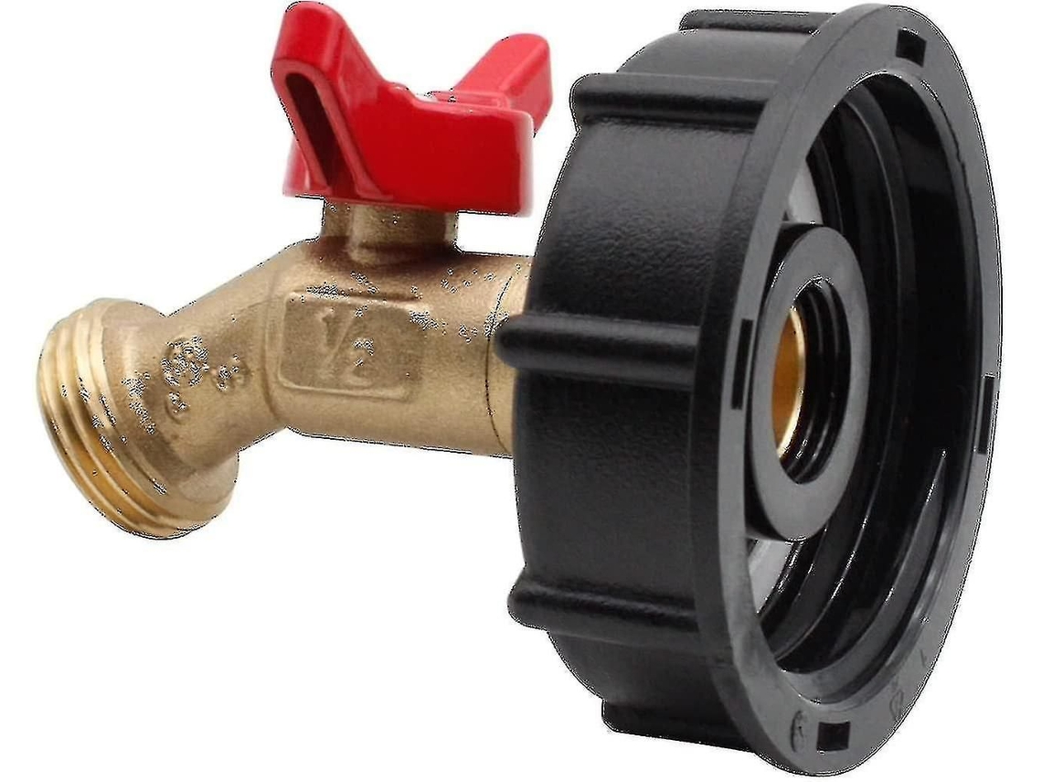 Adaptador Para Tanque De Água Ibc 2023-275-330 Galões, Rosca Grossa De 2 Polegadas
