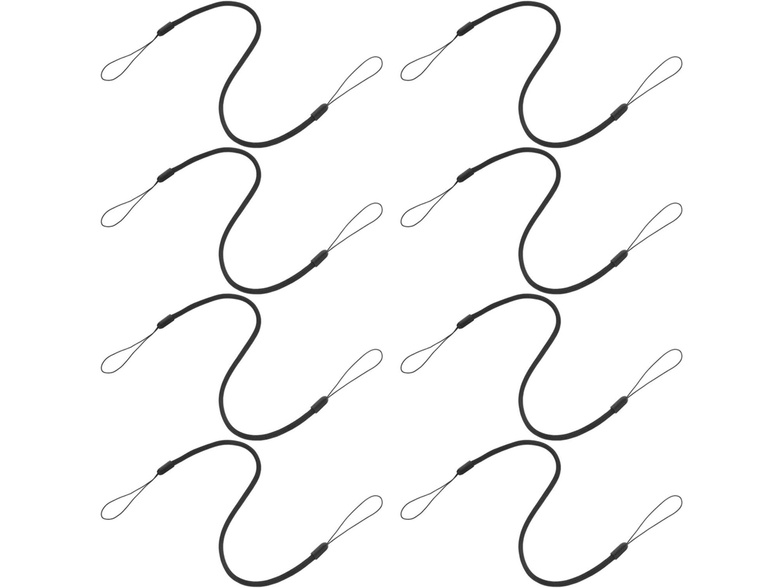 Lurelia Íman Decorativo Retrátil Com Clipe Com Cordão Preto Pacote Com 8 Unidades