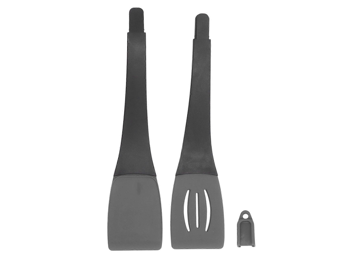 Lurelia Pinça Massas Silicone Preto Resistente Calor Churrasco Pão