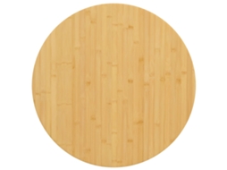 Vidaxl Tampo De Mesa Ø90x1,5 Cm Bambu