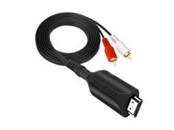 Adaptador Áudio Hdmi Arc para Rca Extrator Sistema Alto falantes CHARM