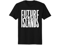 Future Islands Logo T shirt ROCKINSTONE Unisex Adults Best Sellers Size:s (black)