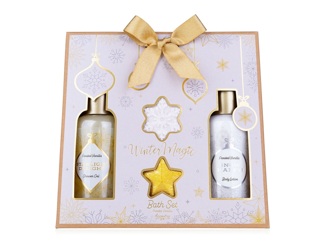 Coffret Winter Magic Bath Set Vanilla Gift Wells