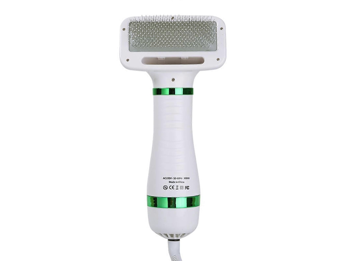 Secador De Cabelo 2 Em 1 Pet Blower Slicker Escova Portátil Grooming Warm 3 Modos