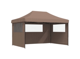 Party Tent, Party Tents Vidaxl Marrom Poliéster (n/a)