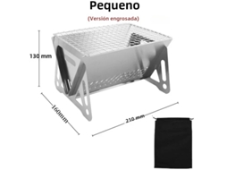 Tapete para Churrasco MDUG 122x76cm Resistente ao Calor