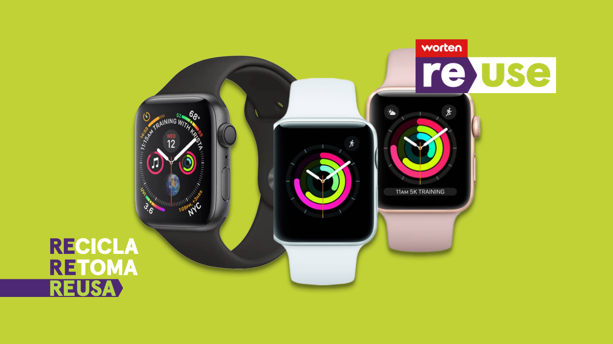 Seleção de Apple Watches Recondicionados Reuse