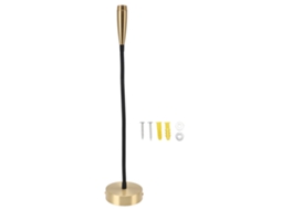 Lâmpada de Parede com Braço Flexível Gooseneck 3w 200 Lm Luz de Leitura Alumínio | S/MARCA
