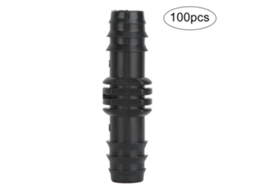 Conector Mangueira Pp Sistema Irrigação Jardim 16mm 100un