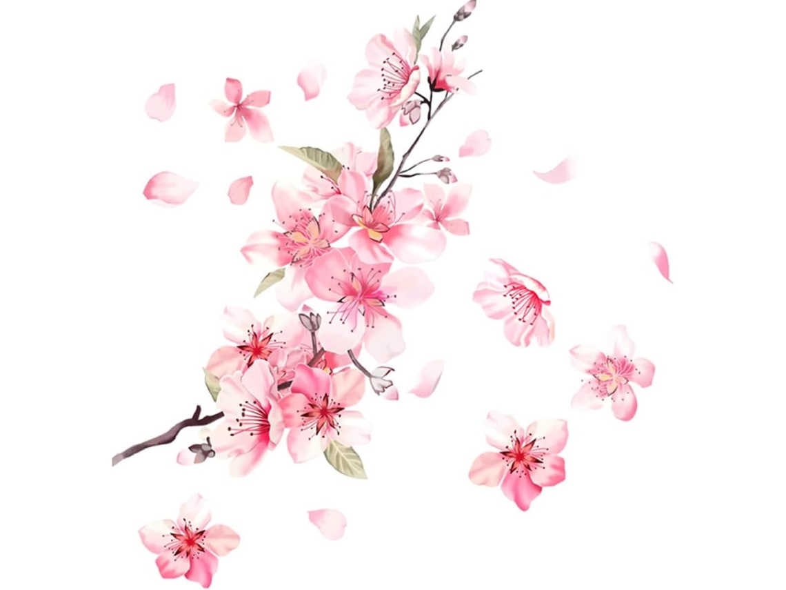 Adesivo De Papel Para Carro Com Delicado Padrão Floral, Decoração Externa.