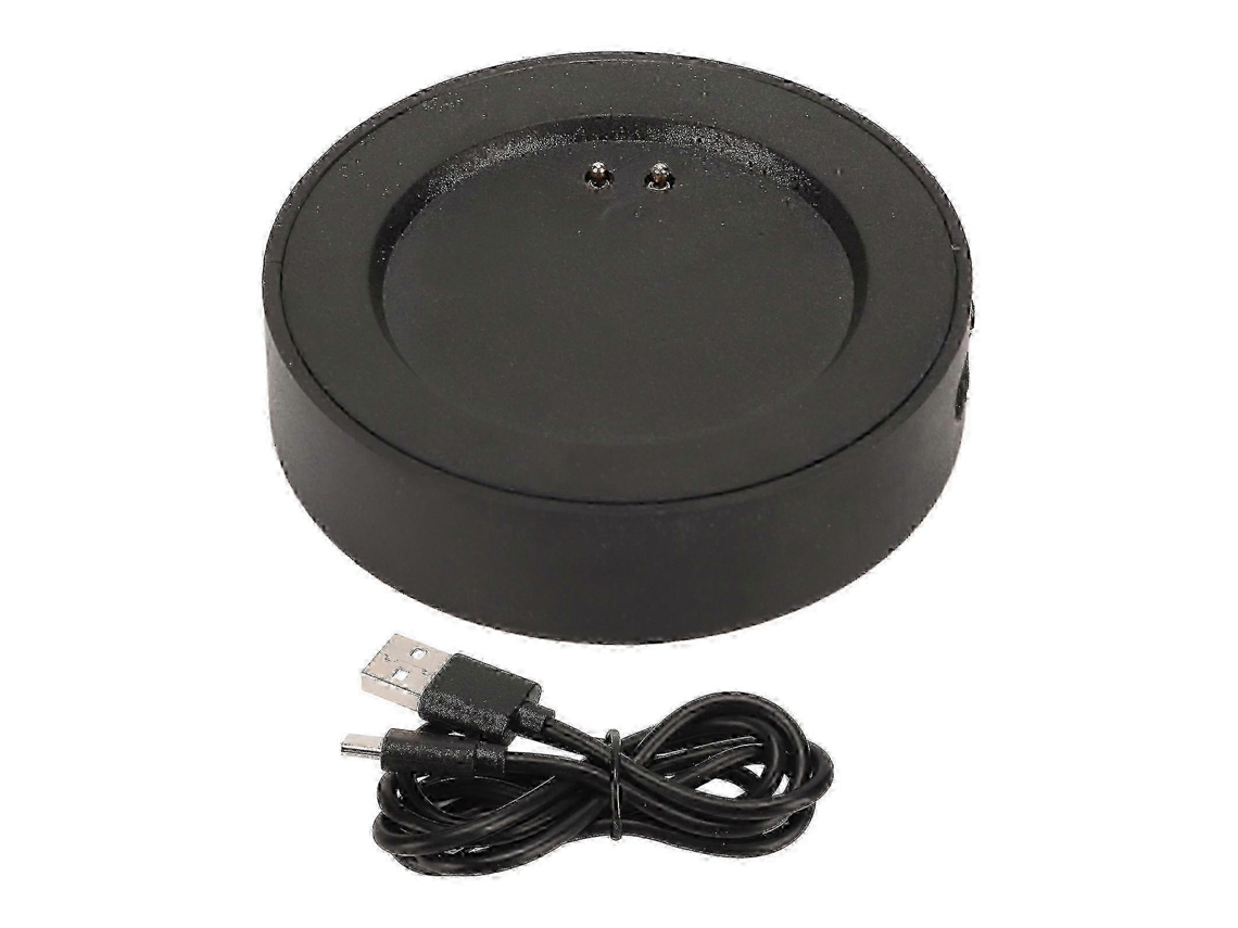 Carregador magnético de substituição para relógio inteligente Realme Watch T1, cabo de carregamento USB Ly Ebike (preto)