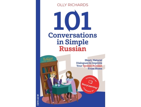Livro 101 Conversations in Simple Russian Russian Edition de Olly Richards (Russo)