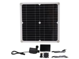 Kit de bomba d'água solar 100w com painel solar, bateria e controle inteligente para irrigação e fontes S/MARCA