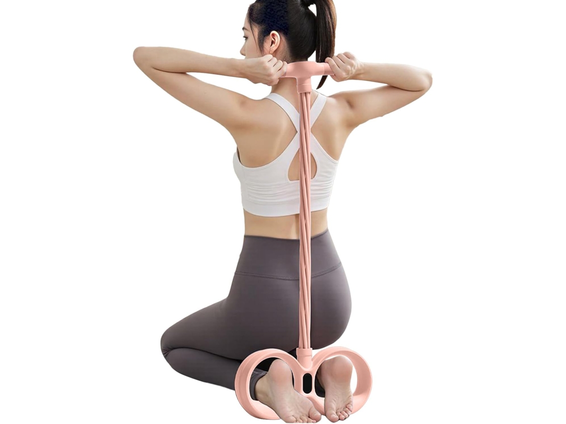 Tapete de ginástica com absorção de impacto e rodinhas | S/MARCA