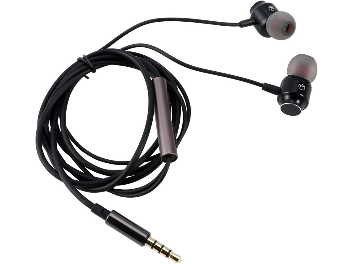 Fones De Ouvido Com Para Celular E Tablet, Ideais Jogos Na Cor Preta