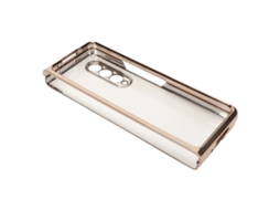 Capa Anti risco Dourada para Samsung Galaxy Z Fold 3 S/MARCA