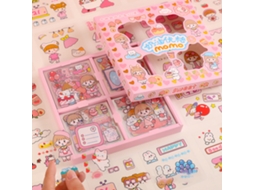 Stickers Para Caderno 100 Peças Padrões Cuter Cartoon Diy Pet Impermeável Scrapbooking Diário