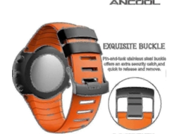 Para Suunto Core Smartwatch - Pulseira De Substituição De Borracha Com Fecho De Metal Para Esportes