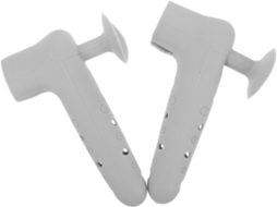 2-protetores De Maçaneta Porta Em Silicone Com Ventosa