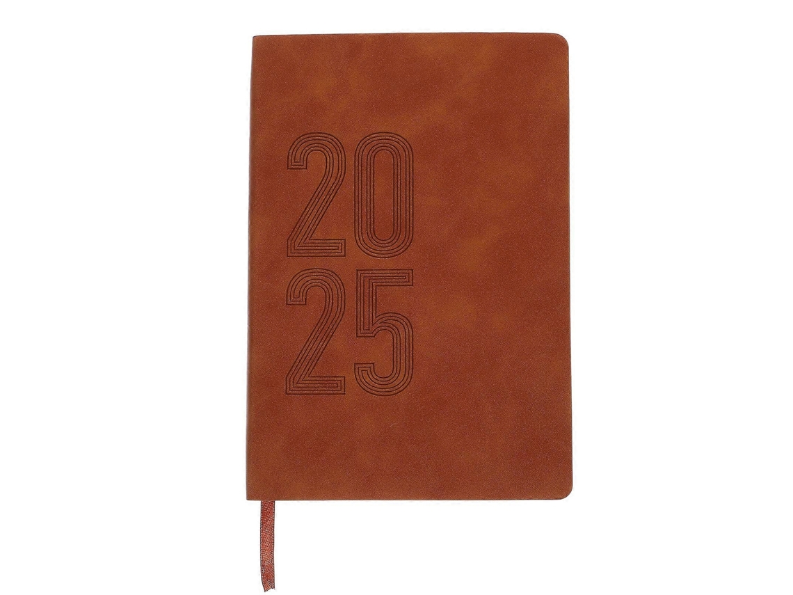 Lurelia Bloco De Notas Para Viagem, Para Escritório, A5, 21,00 X 14,50 X 1,80 Cm, 2025, Café