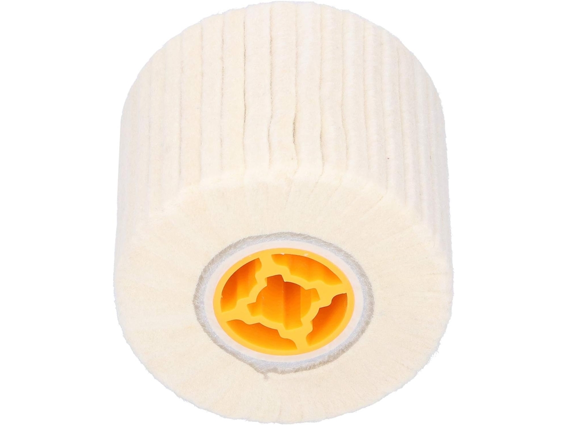 Roda De Feltro Lã Para Trefilação, Polimento Aço Inoxidável, 120 X