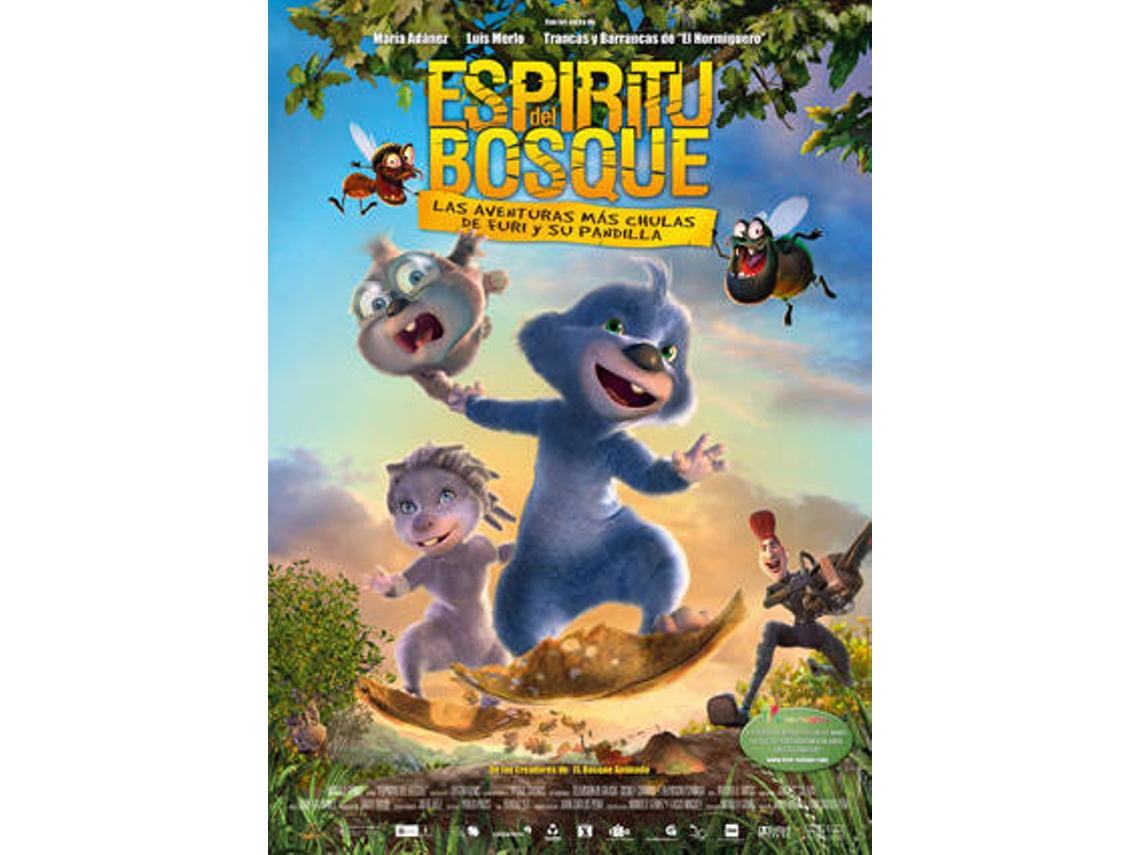 DVD Espiritu Del Bosque (Edição Espanhola)