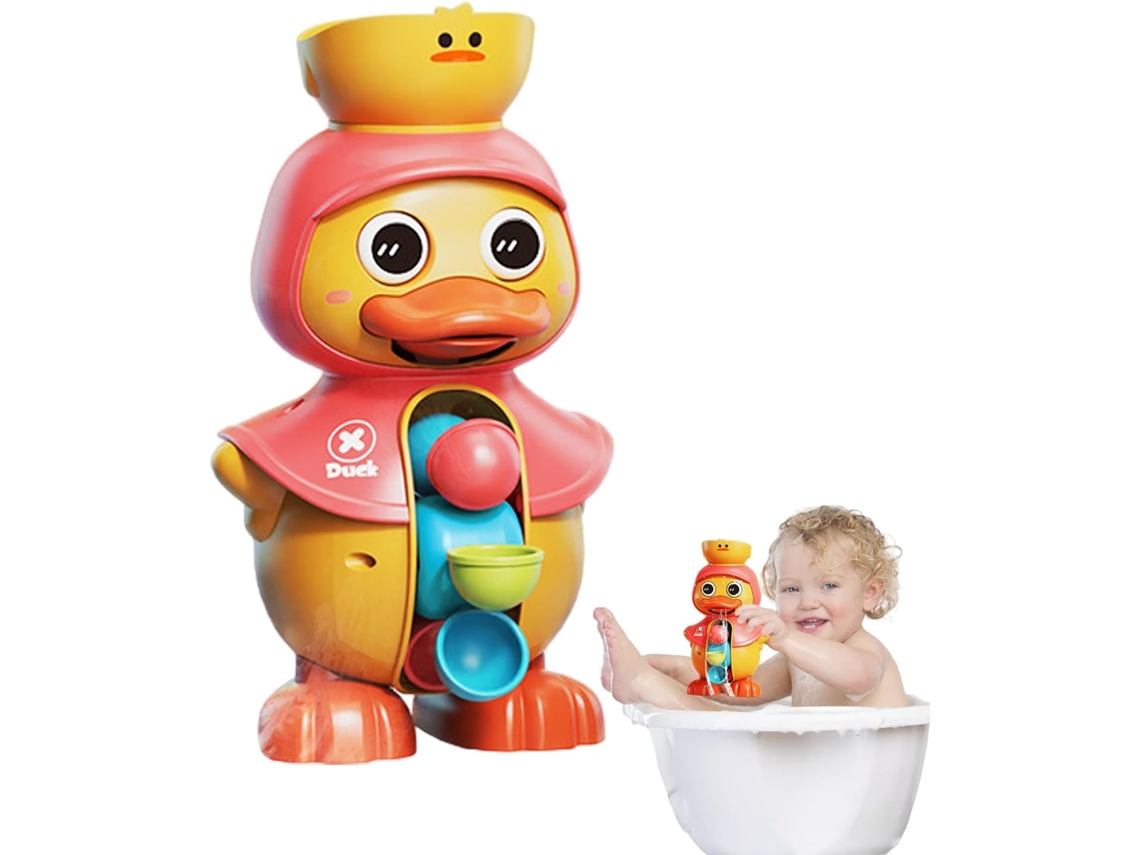 Brinquedo De Piscina Em Forma De Pato, Brinquedo De Banho Para Crianças | Modelo De Pato Com Roda D Vayotoy