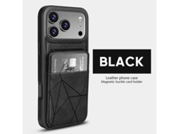 Capa Para Celular Samsungsung/capa De Couro/porta-cartões (2 Em 1)preto - Samsung S22