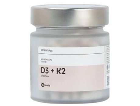 Essential D3K2 60 Cápsulas BE LEVELS
