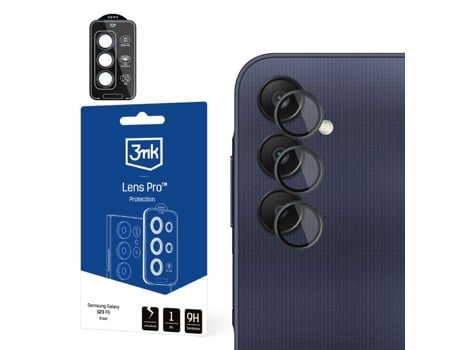 Samsung Galaxy A25 5g Proteção De Lente 3mk Pro Preto 3mk Protection