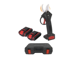 Tesoura De Podar Elétrica Klack 48v - 2 Baterias, Lâmina De Aço Sk5, Corte Progressivo 30mm E Mala