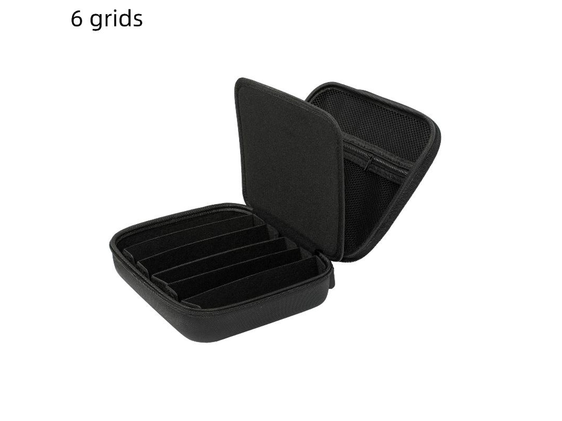 Estojo Organizador de Óculos de Sol para Viagem com 4, 6, 7, 8 Compartimentos Ajustáveis AQUAFORGE