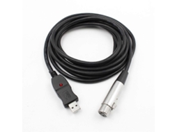 Cabo de conexão de microfone USB macho Slowmoose para XLR fêmea
