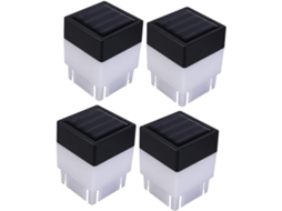 Luzes Solares Para Jardim, Passarela Externa, Lâmpada Solar Branca Para Cerca, Jardim, Pátio, Seu Gokoco
