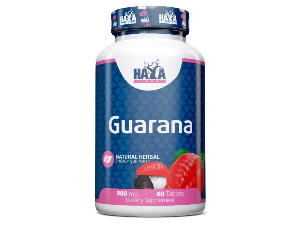 Guarana 900 Mg 60 Tabs. Haya Labs