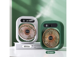 Ventilador Nebulizador de Mesa Usb Recarregável com 3 Velocidades para Casa Escritório Camping | S/MARCA