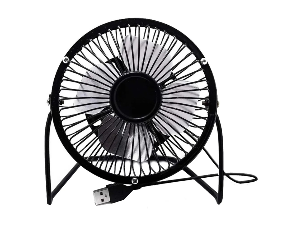 Ventilador Portátil Usb Laxiscreed Com Rotação De 360° E Baixo Ruído Para Uso Em Qualquer Lugar