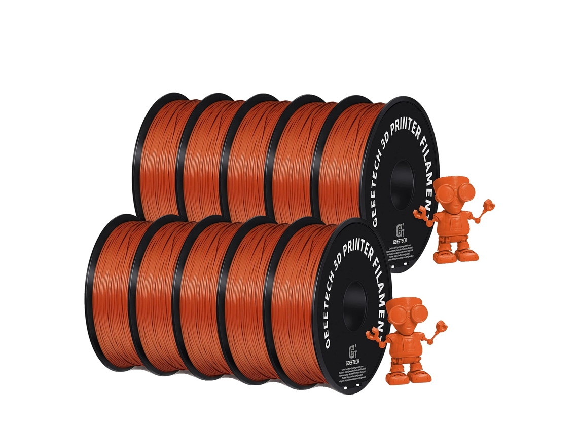 Filamento Pla, Para Impressora 3d, Durã¡vel E Ecolã³gico, Compatã­vel Com Impressoras Fdm, Marrom Oem