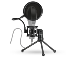 Suporte de Microfone de Mesa Tripé Plegável com Filtro Anti-pop com S/MARCA
