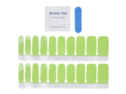 20pcs Fitas De Esmalte Autocolantes De Cor Pura Para Unhas Adesivas Completas Decal Decoracao(05)