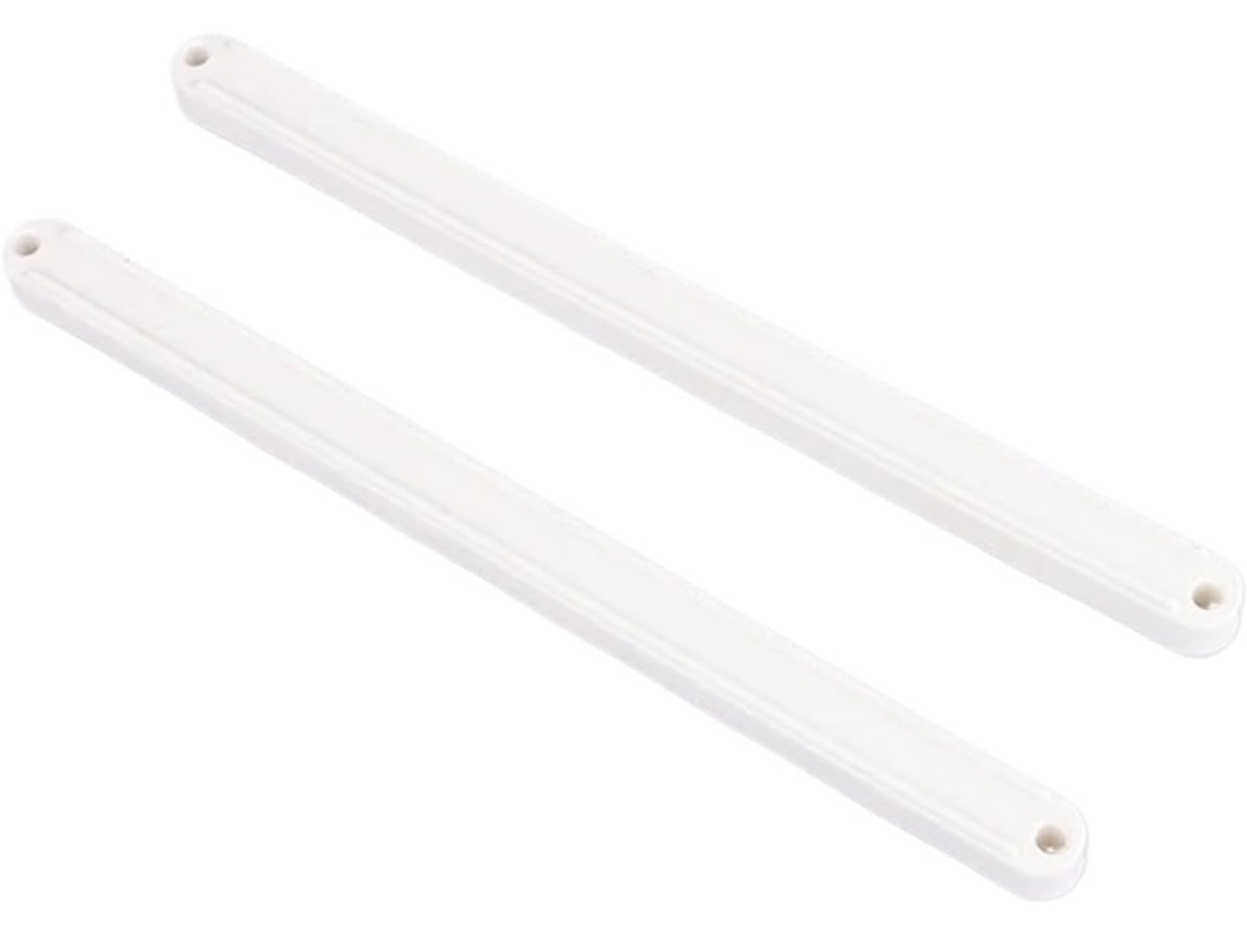 Corrediças Laterais Para Armário, 2 Peças Lote, Corrediças Para Gaveta, Corrediças De Plástico Branco 235mm